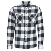 Overhemd Lange Mouw Dickies NEW SACRAMENTO SHIRT BLACK