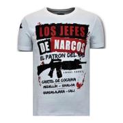 T-shirt Korte Mouw Lf Luxe Los Jefes De Narcos
