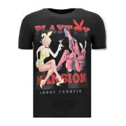 T-shirt Korte Mouw Lf Luxe The Playtoy Mansion