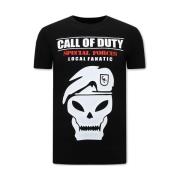 T-shirt Korte Mouw Local Fanatic Call Of Duty