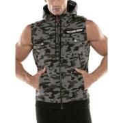 Trainingsjack Code 22 Mouwloos vest met kap Cargo Code22