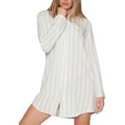 Pyjama's / nachthemden Admas Nachthemd met lange mouwen Klassiek Strip...
