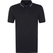 T-shirt Suitable Polo Tip Ferry Navy Blauw