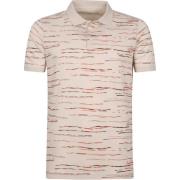 T-shirt State Of Art Polo Print Beige