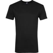 T-shirt Alan Red Derby O-Hals T-Shirt Black (2Pack)