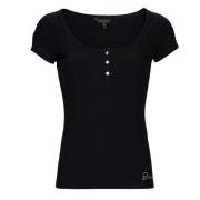 T-shirt Korte Mouw Guess ES SS KARLEE JEWEL BTN HENLEY