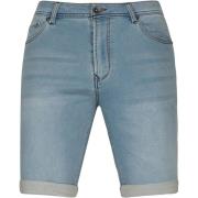 Broek Suitable Jelle Denim Short Lichtblauw