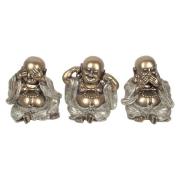 Beeldjes Signes Grimalt Gouden Boeddha'S Set 3 U