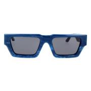 Zonnebril Leziff Occhiali da Sole Miami M4939 C07 Marmo Blu