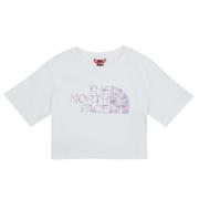 T-shirt Korte Mouw The North Face Girl?s S/S Crop Easy Tee