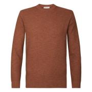 Sweater Profuomo Pullover Garment Dye Bordeaux