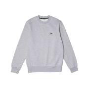 Sweater Lacoste Organic Brushed Cotton Sweatshirt - Gris