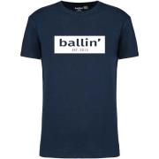 T-shirt Korte Mouw Ballin Est. 2013 Cut Out Logo Shirt