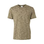 T-shirt No Excess T-Shirt Melange Multicolour Groen
