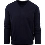 Sweater Suitable Pullover Vini V-Hals Navy