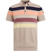 T-shirt Vanguard Knitted Polo Beige