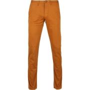 Broek Suitable Chino Sartre Caramel