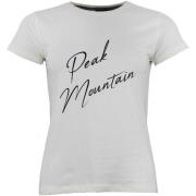 T-shirt Korte Mouw Peak Mountain T-shirt manches courtes femme ATRESOR