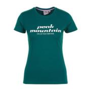 T-shirt Korte Mouw Peak Mountain T-shirt manches courtes femme ACOSMO