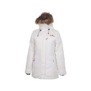 Parka Jas Peak Mountain Parka de ski avec vraie fourrure femme AKAGAN