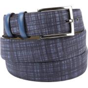 Riem Suitable Leren Riem Navy