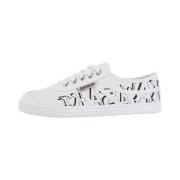 Sneakers Kawasaki Graffiti Canvas Shoe K202416-ES 1002 White