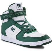 Skateschoenen DC Shoes Pensford White/Green ADYS400038-WGN