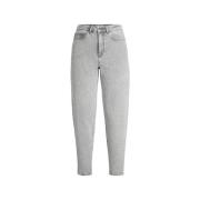 Straight Jeans Jjxx Jenas Lisbon Mom - Light Grey Denim