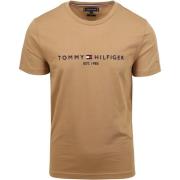 T-shirt Tommy Hilfiger T-shirt Logo Beige