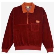 Sweater Oxbow Sweater met halve rits van geribd fluweel P2SABRINA