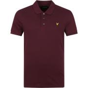 T-shirt Lyle And Scott Polo Burgundy