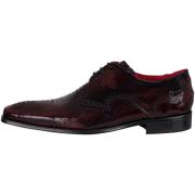 Nette schoenen Jeffery-West Derby Brogue gepolijste lederen schoenen