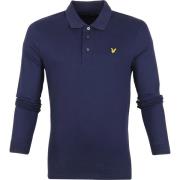 Sweater Lyle And Scott Longsleeve Polo Navy
