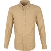 Overhemd Lange Mouw Colorful Standard Overhemd Khaki