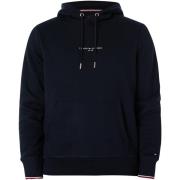 Sweater Tommy Hilfiger Pullover-hoodie met logo-tip