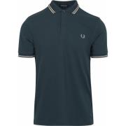 T-shirt Fred Perry Polo M3600 Donkergroen Petrol