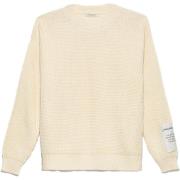 Sweater Hinnominate Maglia Corta Girocollo Costa Perlata Con Etichetta