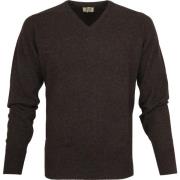 Sweater William Lockie William LockiePullover Lamswol V Cacoa