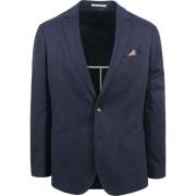 Blazer Suitable Colbert Fame Pied de Poule Navy