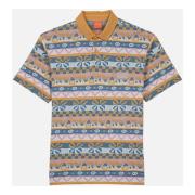 Polo Shirt Korte Mouw Oxbow Unisex retro jacquard poloshirt NANAVAE