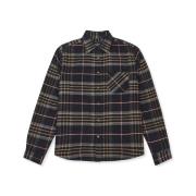 Overhemd Lange Mouw Portuguese Flannel Arquive 72 Shirt - Grey