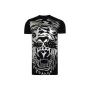 T-shirt Korte Mouw Ed Hardy Big-tiger t-shirt