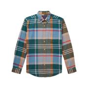 Overhemd Lange Mouw Portuguese Flannel Realm Shirt - Checks