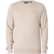 Sweater Superdry Essentieel logo-sweatshirt