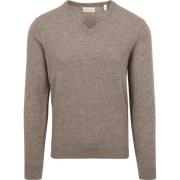 Sweater Gant Trui Lamswol Greige