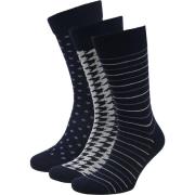 Socks Suitable Sokken 3-Pack Print Navy