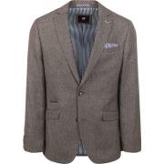 Blazer Suitable Colbert Heleen Melange Bruin