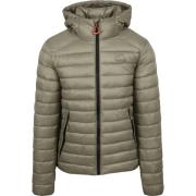 Trainingsjack Superdry Fuji Pufferjas Khaki