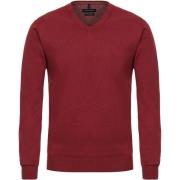 Sweater Casa Moda Pullover V-Hals Bordeaux