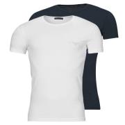 T-shirt Korte Mouw Emporio Armani BOLD MONOGRAM X2
